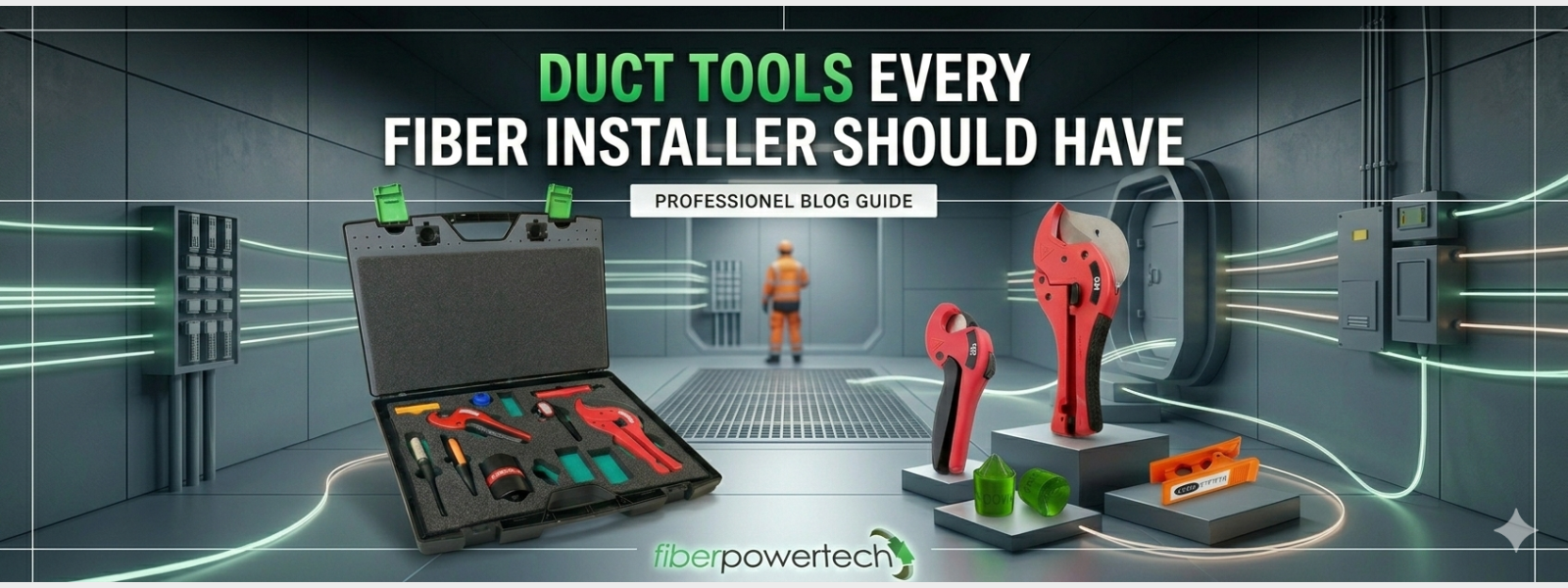 Duct Tools Every Fiber Installer Should Have