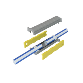 Divisible duct repair kit