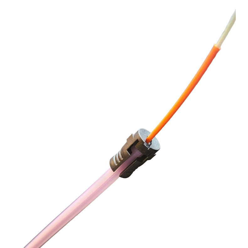 Microduct slide seal for gas- and watertight cable sealing